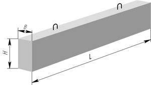 прогоны железобетонные