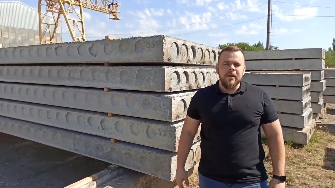 Новый ролик о плитах перекрытия