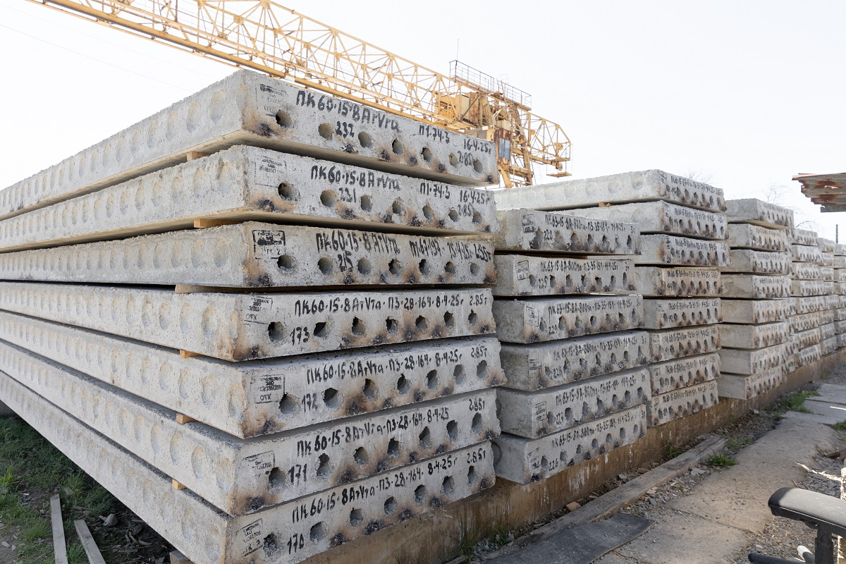 Плиты перекрытий железобетонные ПК 58-15-8АтVт-а