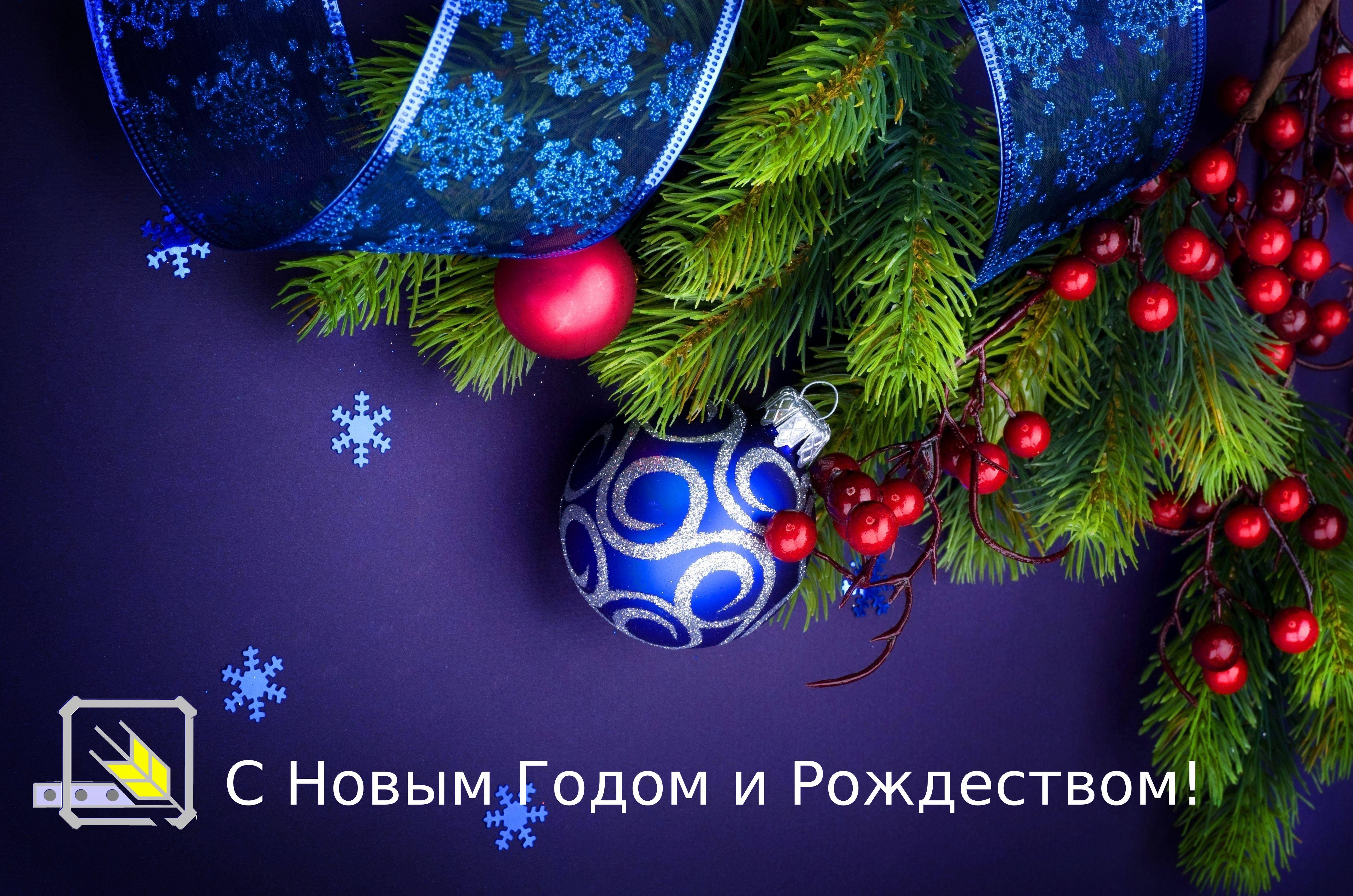 Поздравляем с Новым Годом и Рождеством!