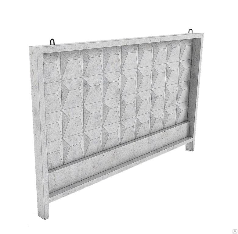 Плита забора П6в