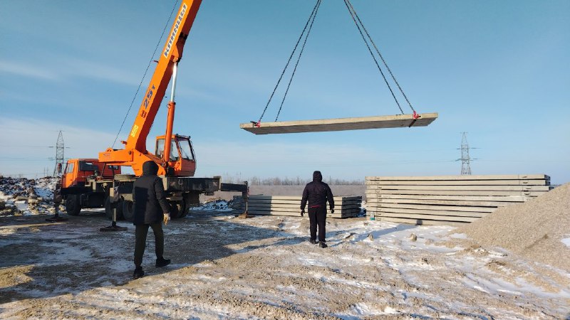 Отгружаем дорожные плиты ПДН