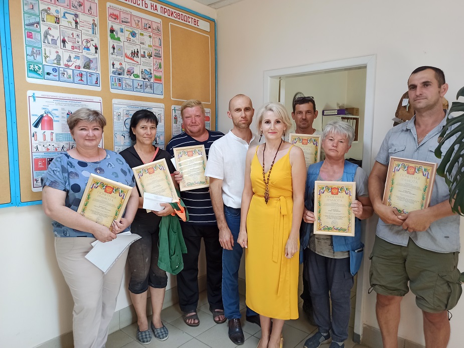 День строителя на нашем заводе